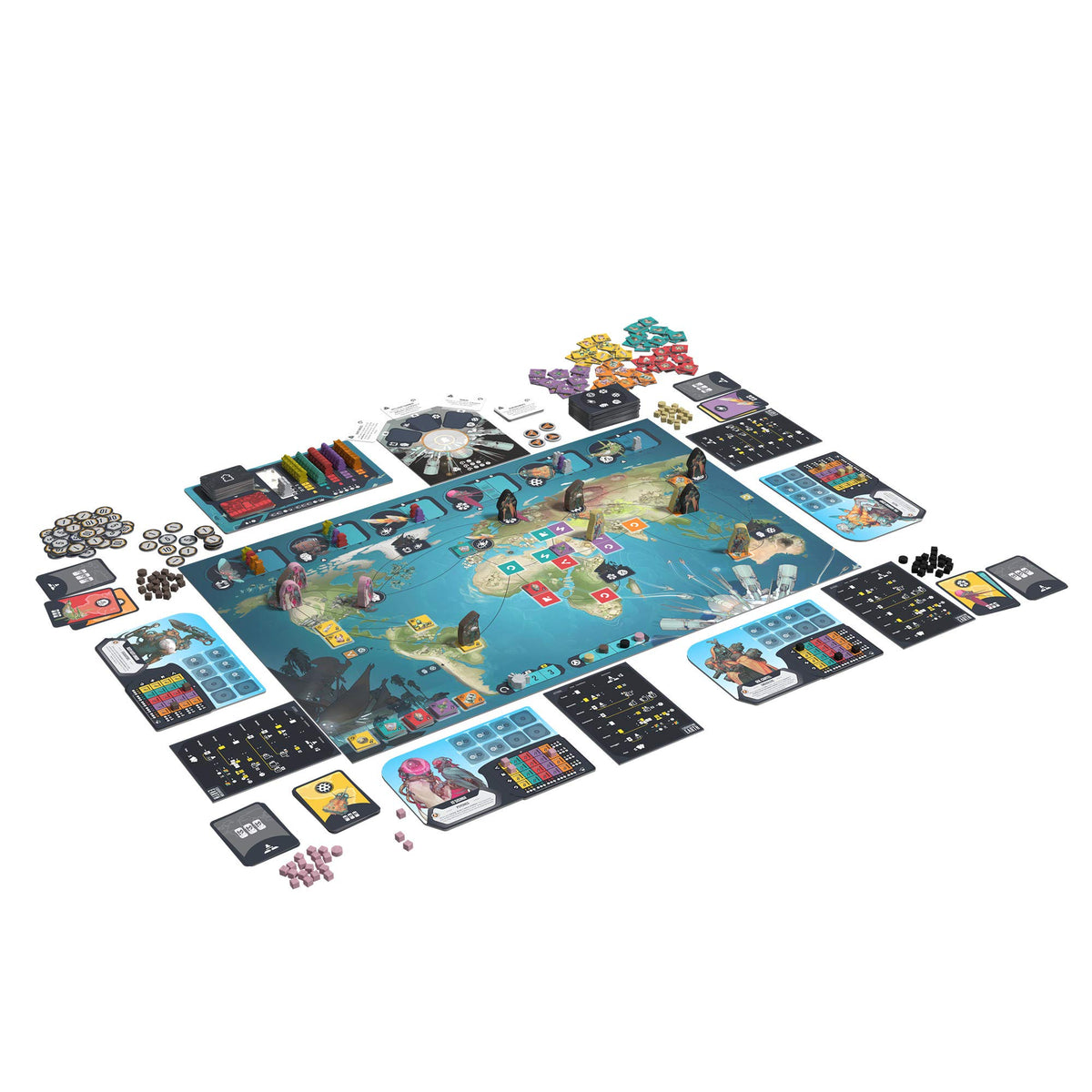 Mighty Boards Excavation Earth Board Game | Strategy Board Game | Board Game for Adults and Teens | Adventure Game | Ages 14 and up | 1 to 4 Players |