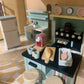 Tender Leaf Toys - Dovetail Dollhouse Accessories - Detailed Ultra Stylish Wooden Furniture Sets and Room Decor - Encourage Creative and Imaginative