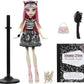 Monster High Boo-riginal Creeproduction Doll, Rochelle Goyle Collectible Reproduction with Doll Stand, Diary, and Pet Gargoyle Griffin Roux
