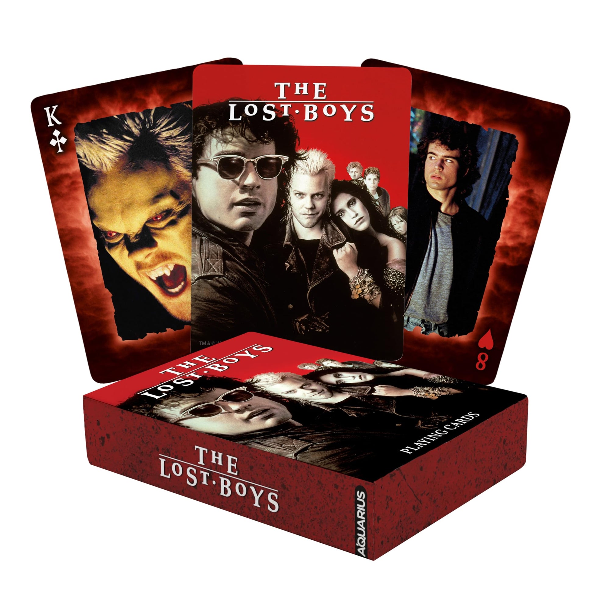Aquarius The Lost Boys Playing Cards Standard Deck, Vampire Horror Movie Card Game Collectible Gift for Teens and Adults