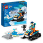LEGO City Arctic Explorer Snowmobile 60376 Building Toy Set, Snowmobile Playset with Minifigures and 2 Seal Figures for Imaginative Role Play, Fun