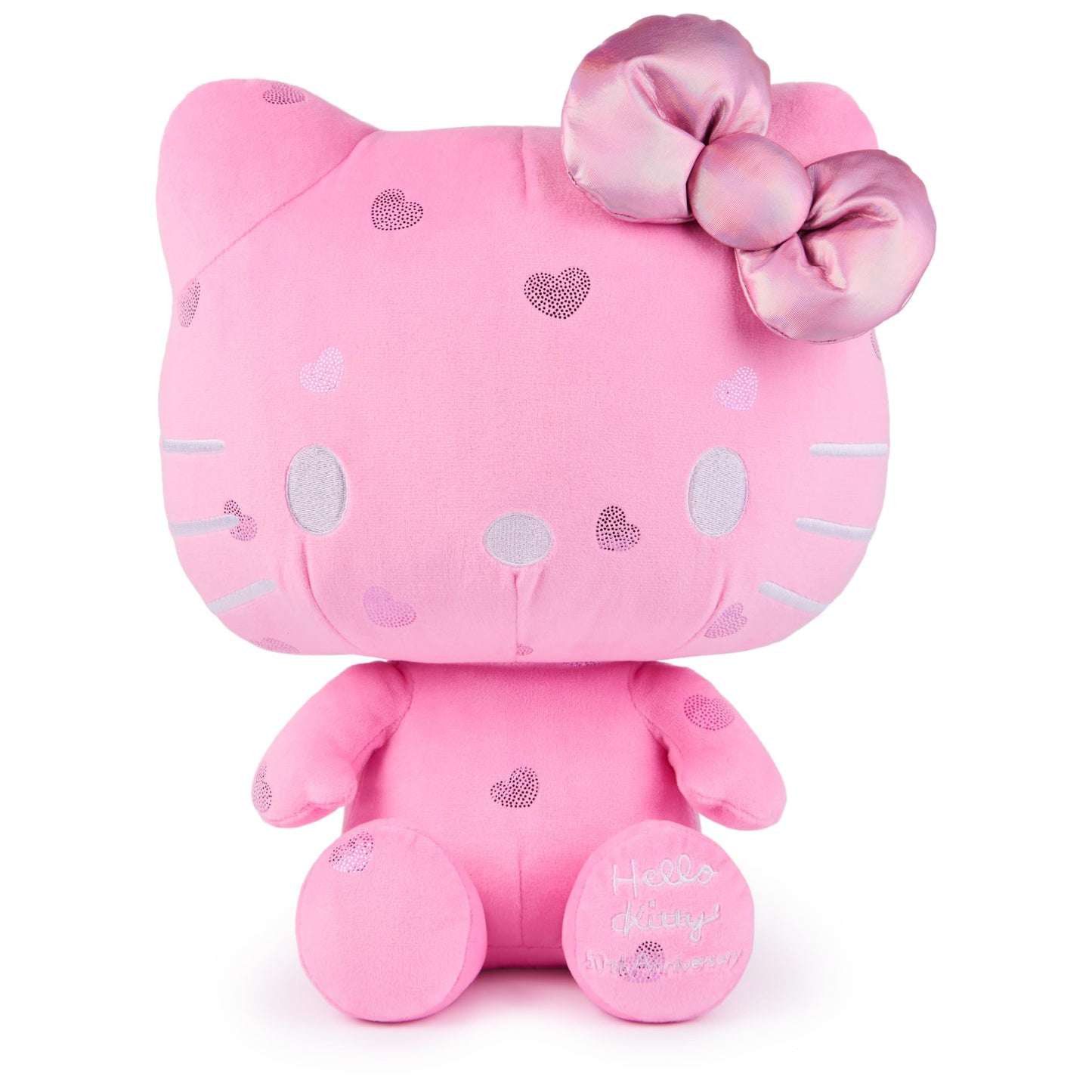 GUND Sanrio Hello Kitty 50th Anniversary 12” Commemorative Plush; Ages 1+