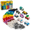 LEGO Classic Creative Vehicles, Colorful Construction Brick Building Kit with Ice Cream Truck, Police Car Toy, Model City Cars and More, Gift or Car