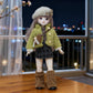 1/6 Doll Clothes for 30cm BJD Action Figure with Hook and Loop Outfits