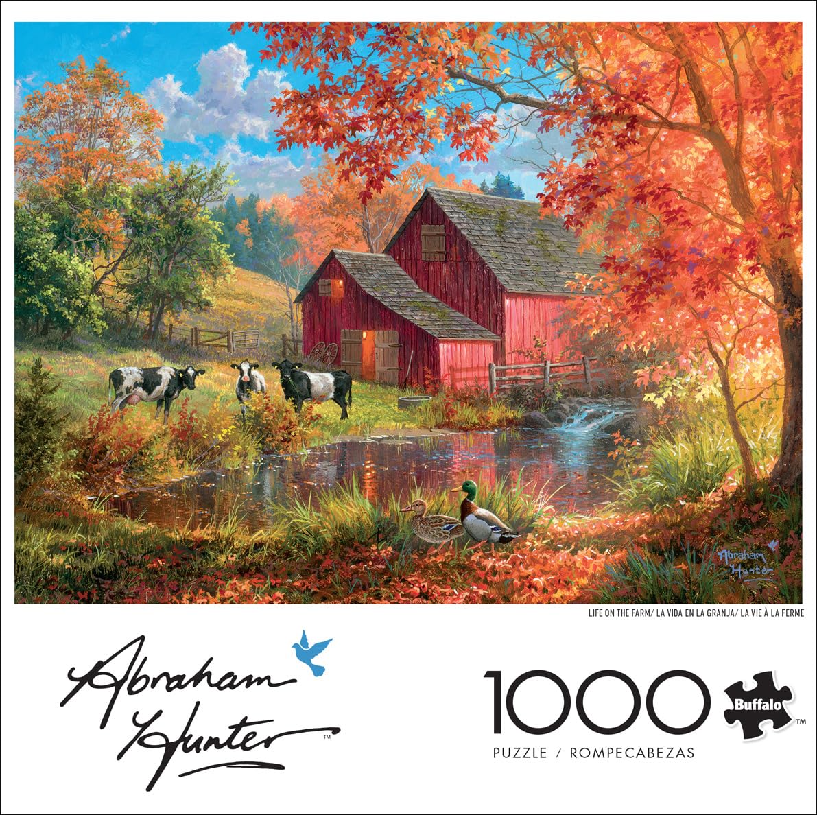Buffalo Games - Life on the Farm - 1000 Piece Jigsaw Puzzle for Adults
