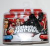 Star Wars 2009 Galactic Heroes 2-Pack Princess Leia and Darth Vader by Hasbro