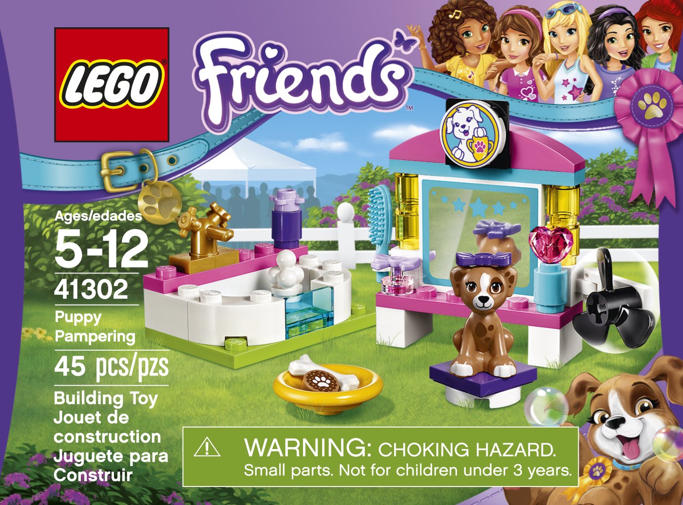 LEGO Friends Puppy Pampering 41302 Building Kit