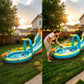 Easy Setup Bounce House with Water Slide, Large Inflatable Bounce House, Thick Durable Material,Perfect for Backyard Parties, Summer Water Play
