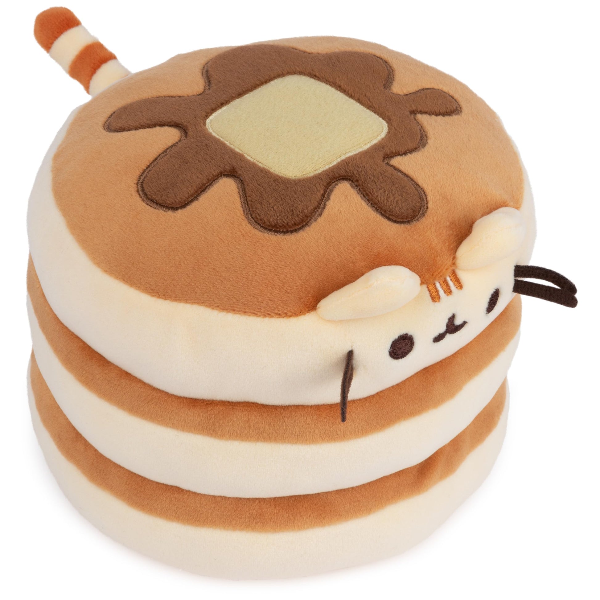 GUND Pusheen Pancakes Squisheen 6-Inch Squishy Plush Toy; Ages 8+
