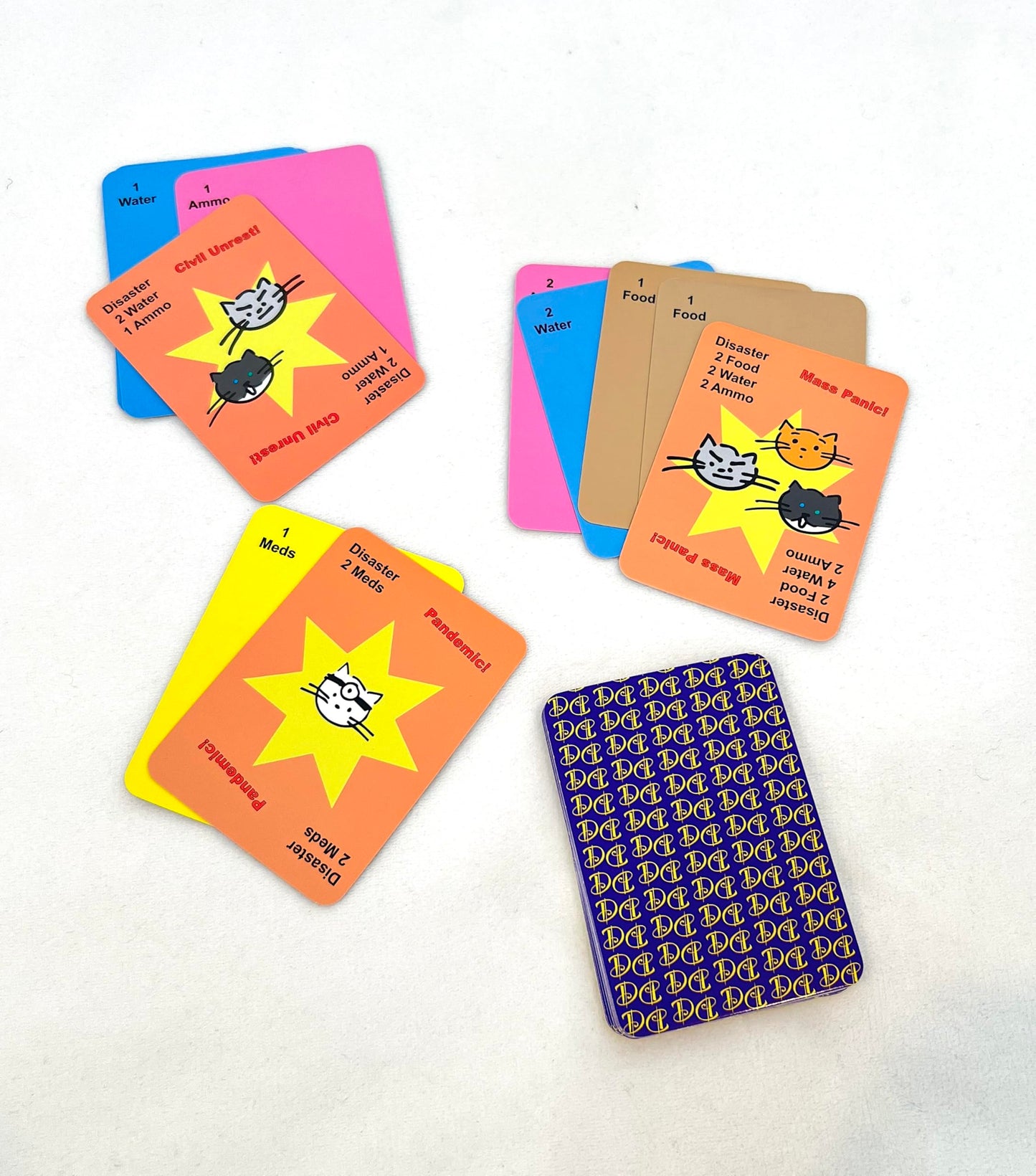 Maks Products Disaster Cats - a Fun and suspenseful Family Card Game