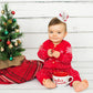 YOUAME Christmas 1/2 Birthday Party Crown - Christmas Themed Half Birthday Decorations, Half Way To One Party Decorations, My Half Year Hat