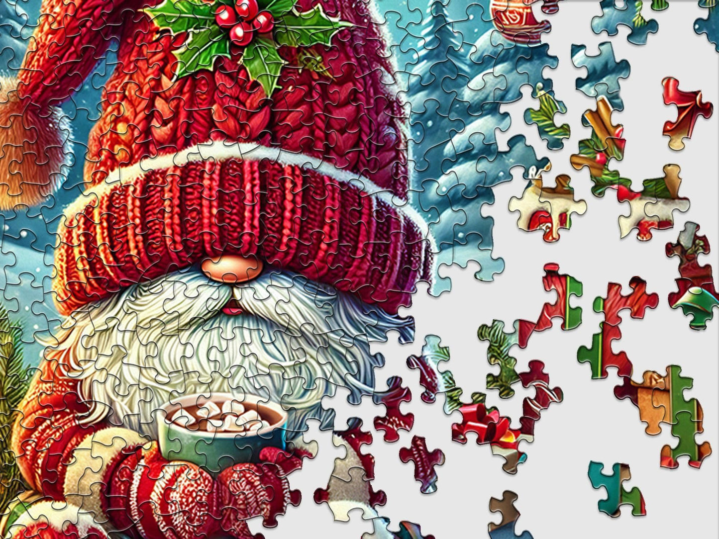 Springbok Hot Cocoa Season 500 Piece Jigsaw Puzzle for Adults and Family