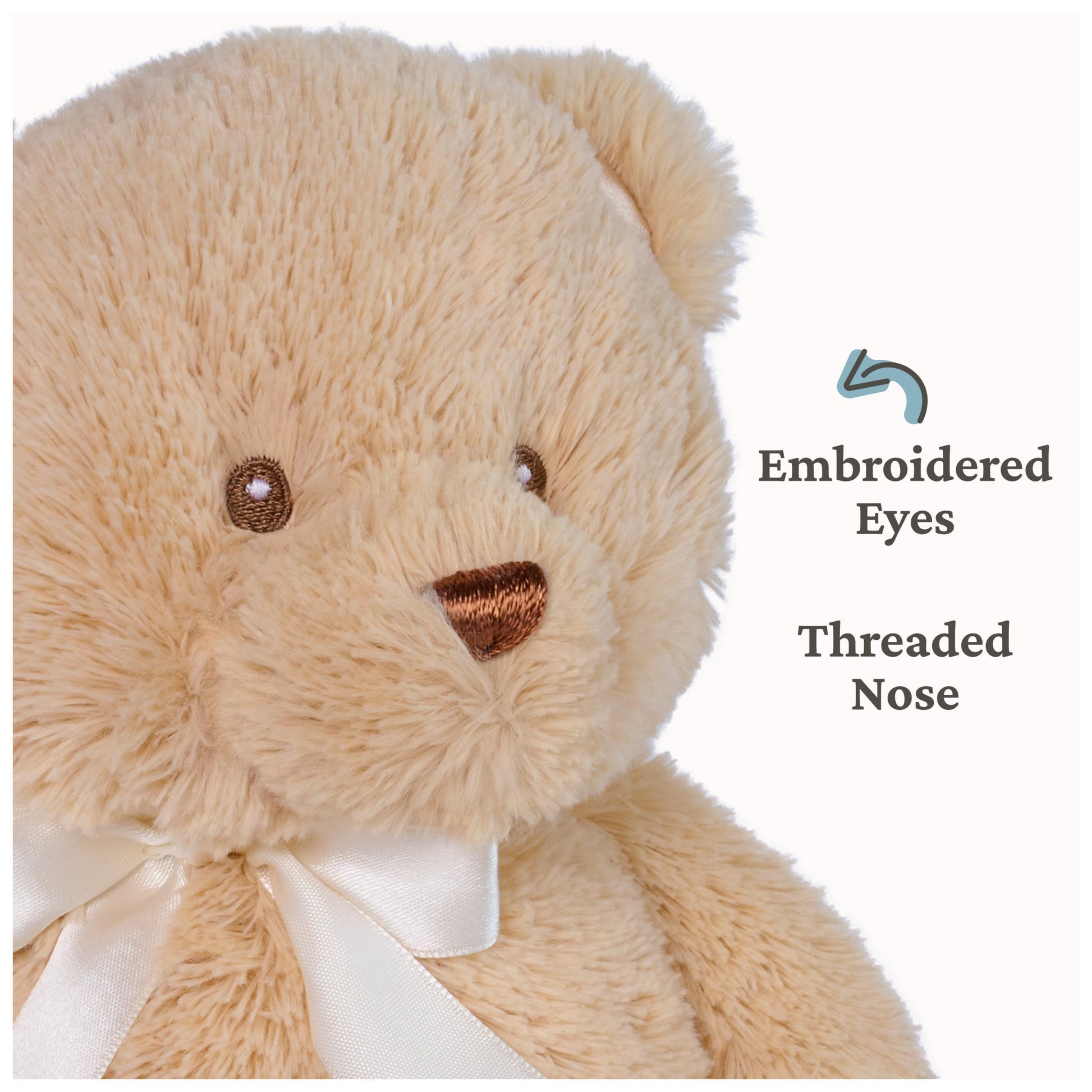GUND My First Teddy Bear 10-Inch Tan Stuffed Animal for Ages 0+