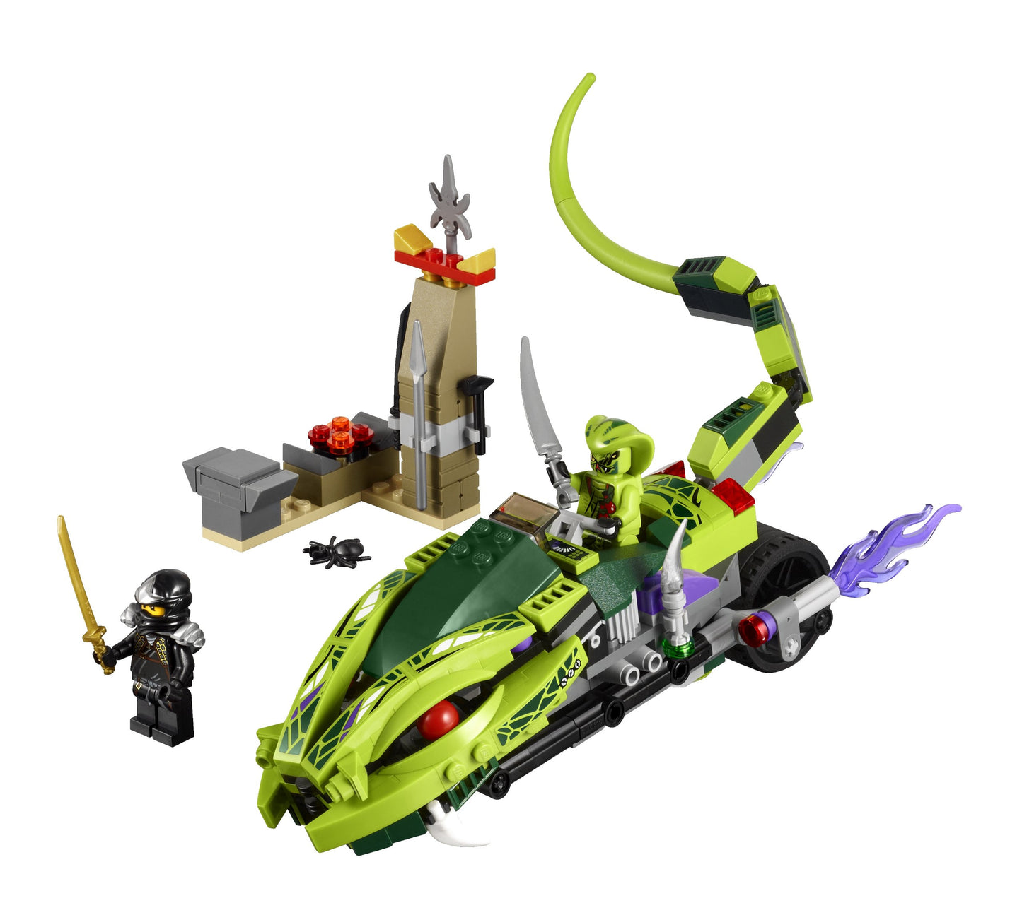 LEGO Ninjago 9447 Lasha’s Bite Cycle