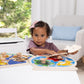 Melissa & Doug Wooden Jumbo Peg Puzzle 2-Pack - Fish Bowl, House Pets, 3-Piece for Toddlers Boys and Girls, Ages 1+ Years