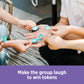 You Laugh You're Out [A Party Game with Hilarious Charades Family Card Games for Adults & Teens | Great Birthday Gift | 125 Prompt Cards Fun