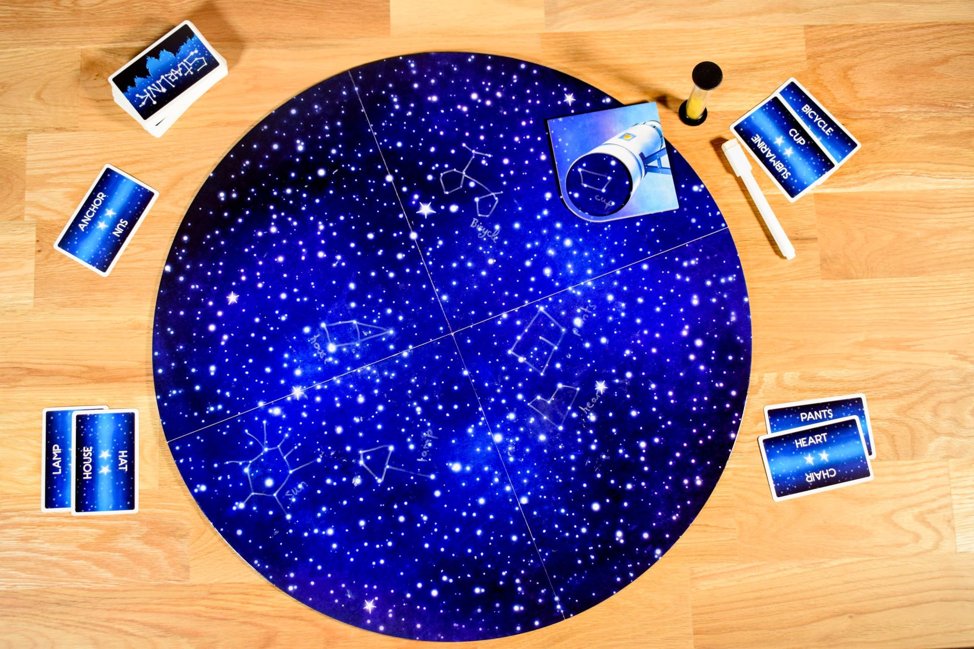 Blue Orange Games Starlink Party Game- New Party Drawing Game for 3 to 6 Players. Recommended for Ages 8 & up