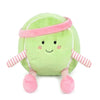 MON AMI Tina Tennis Ball 9-Inch Sports Plush Toy, Soft Stuffed Toy Gift