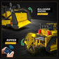 Mould King Bulldozer Technique Building Set, App-Controlled 2.4G RC Bulldozer Truck Construction Vehicle Toys with Engines, DIY Engineering Model Sets