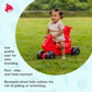Careplay 2-in-1 Squirrel Push & Ride-on Toy, Indoor & Outdoor Use, Low Profile Seat, Recommended for Children up to 50lbs, Durable Construction, Made