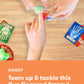 SimplyFun Handy - Family Game for Kids and Adults Ages 8+ - Fine Motor Skills Game with Soft Balls and Cards - Classroom, Party, or Family Game Night
