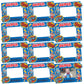 Fun Express Superhero Picture Frame Craft Kits - Makes 12, Each is 5 x 7 Photo Frame - DIY Crafts for Kids, Party and Home Activities - VBS Vacation