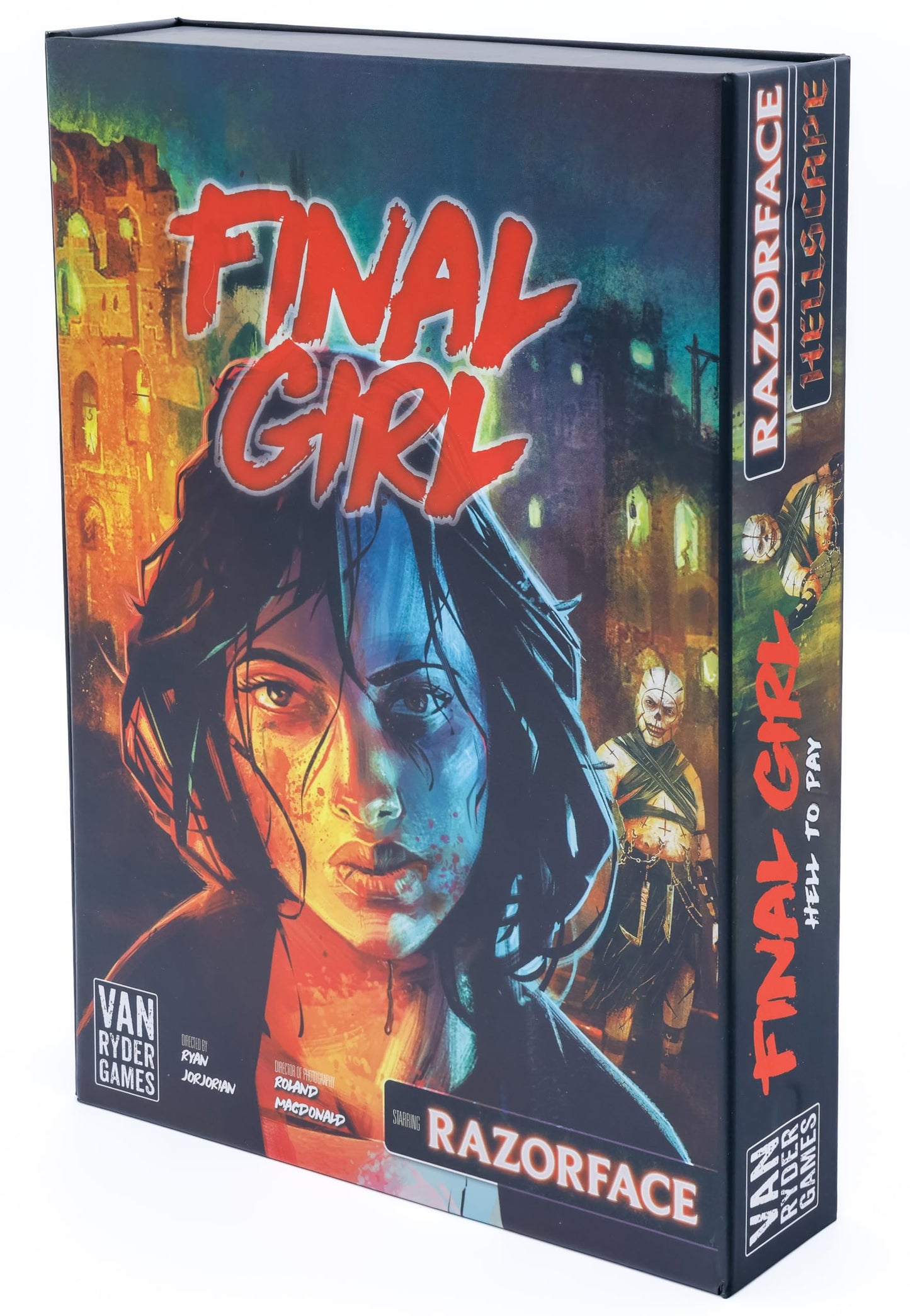 Van Ryder Games - Horror Board Game - Final Girl - Hell to Pay - Feature Film Box - Core Box Required - 1 Player - 20-60 Minutes Gameplay - Teens