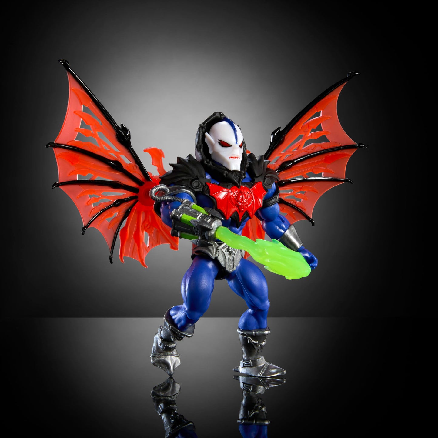 Masters of The Universe Origins Turtles of Grayskull Hordak Villain Action Figure Toy, 16 Articulations, Tech Arm & Wings, TMNT & Motu Crossover