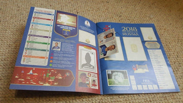 Panini FIFA World Cup 2018 Collectible Stickers Scrapbook