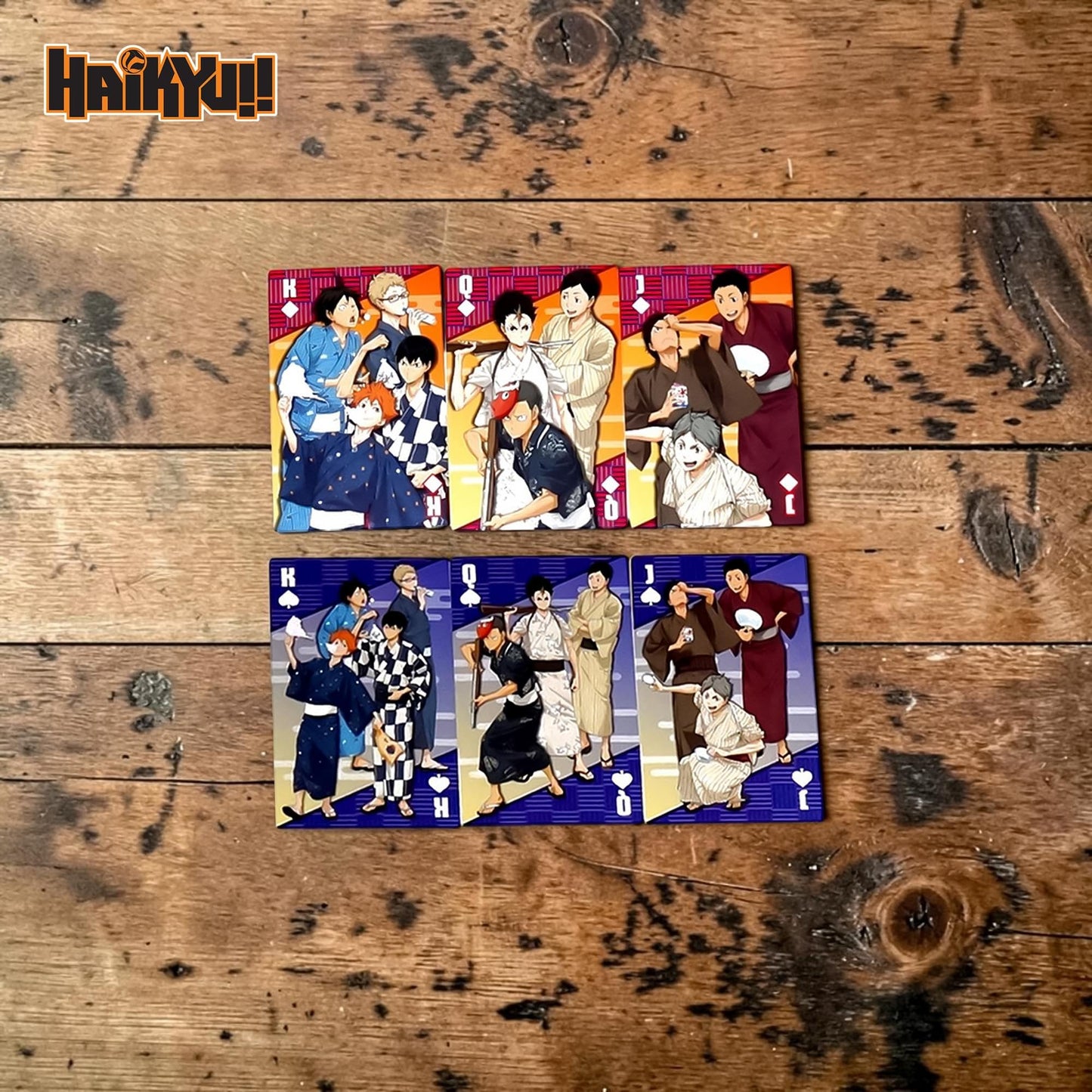 GEAnimation Haikyuu!! Playing Cards Group 5"