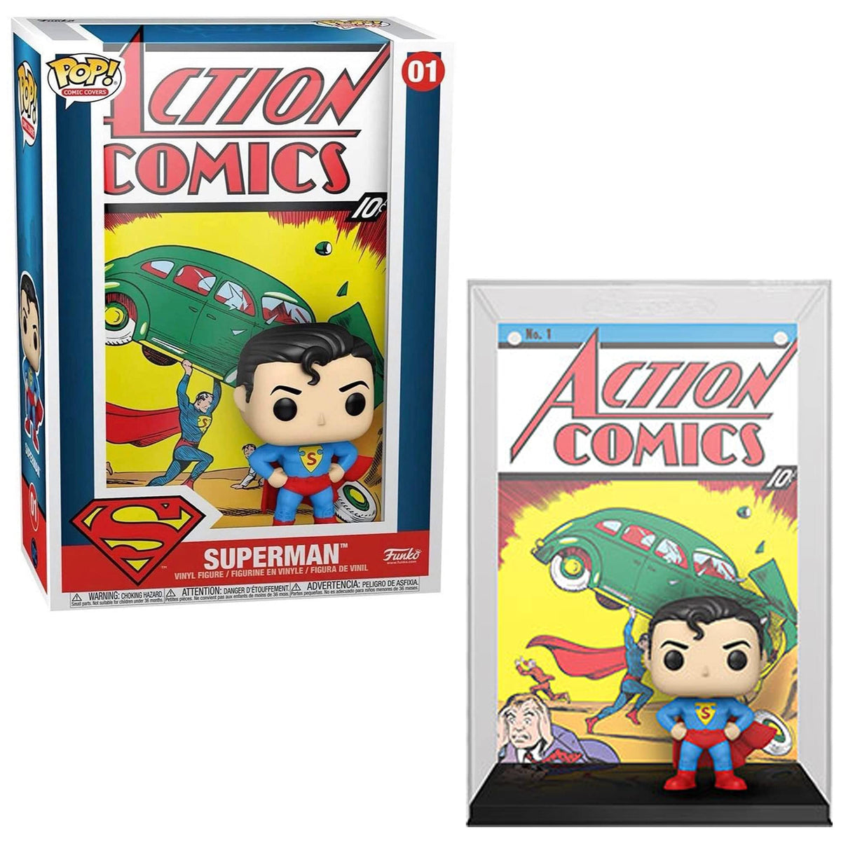 Funko POP! Cover: DC - Superman Action Comic