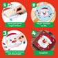 JOYIN 24 Pcs Christmas Make-a-face Stickers, Make Your Own Characters Mix and Match Sticker Sheets with Christmas Elf, Santa Santa, Snowman, Penguin