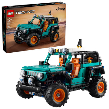 LEGO Technic Jeep Wrangler Rubicon SUV - Building Toy for Boys & Girls, Ages 10+ - Model Car Kit with Detailed Features - Display Set for Bedroom