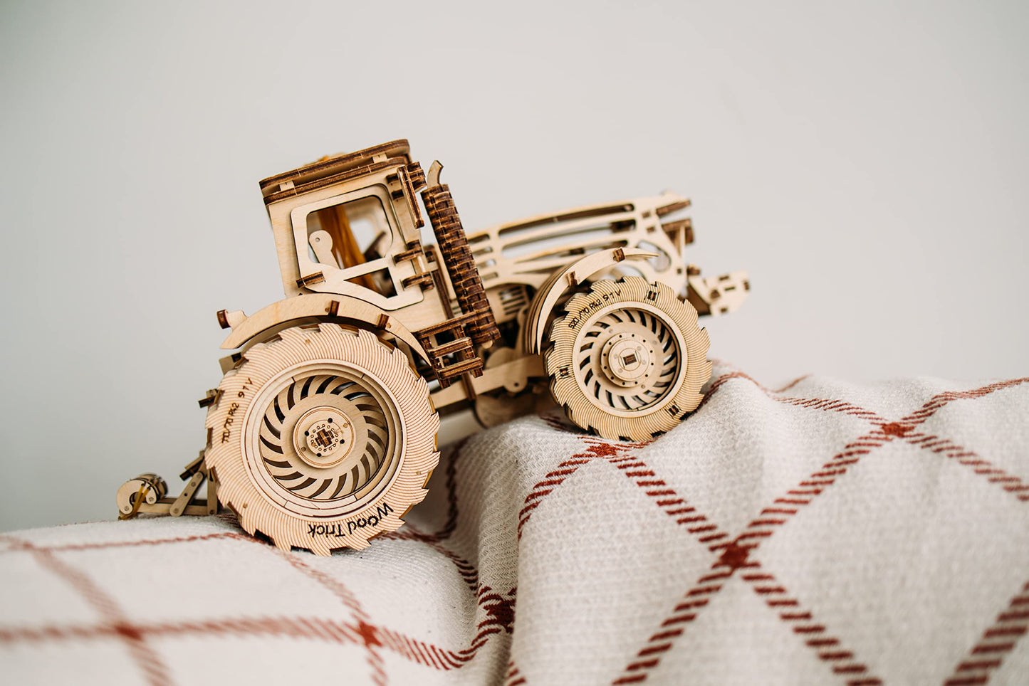 Wood Trick Tractor 3D Wooden Puzzles for Adults to Build