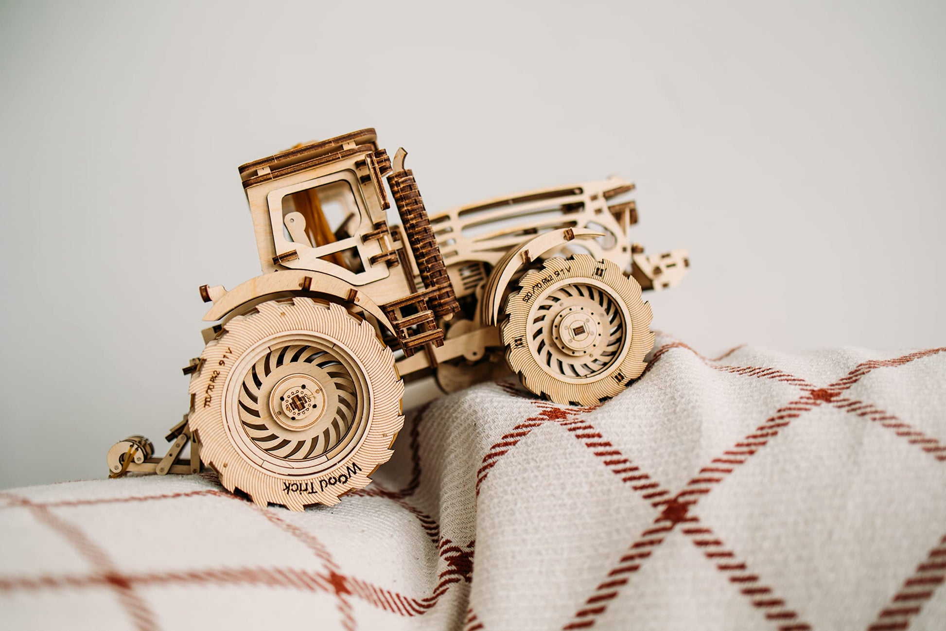 Wood Trick Tractor 3D Wooden Puzzles for Adults to Build