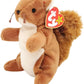 TY Beanie Baby - NUTS the Squirrel