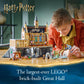 LEGO Harry Potter Hogwarts Castle: The Great Hall, Castle Toy Playset with 11 Minifigures, Harry Potter Collectible, Magical Gift for Boys, Girls or