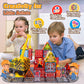 Magnetic Tiles Kids Construction Toys - Road Set with Magnet Crane for Boys Age 3-5 4-8 8-10, Magnet Building Blocks Expansion Pack Toy Car Track