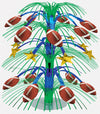 Football Cascade Party Centerpiece
