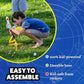 Stomp Rocket Jr Glow Rocket Refills, 6 Rockets - Replacement Glow in The Dark Rockets for Soft Foam Rocket Launcher for Kids - Fun Backyard & Outdoor