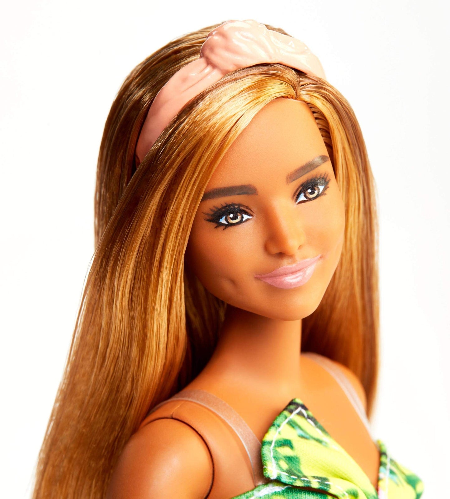 Barbie Fashionistas Doll with Long Blonde Hair - Tropical Outfit