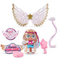 ITTY BITTY PRETTYS Angel High Cara Mello Doll with 10 Surprise Accessories by ZURU, Multicolor