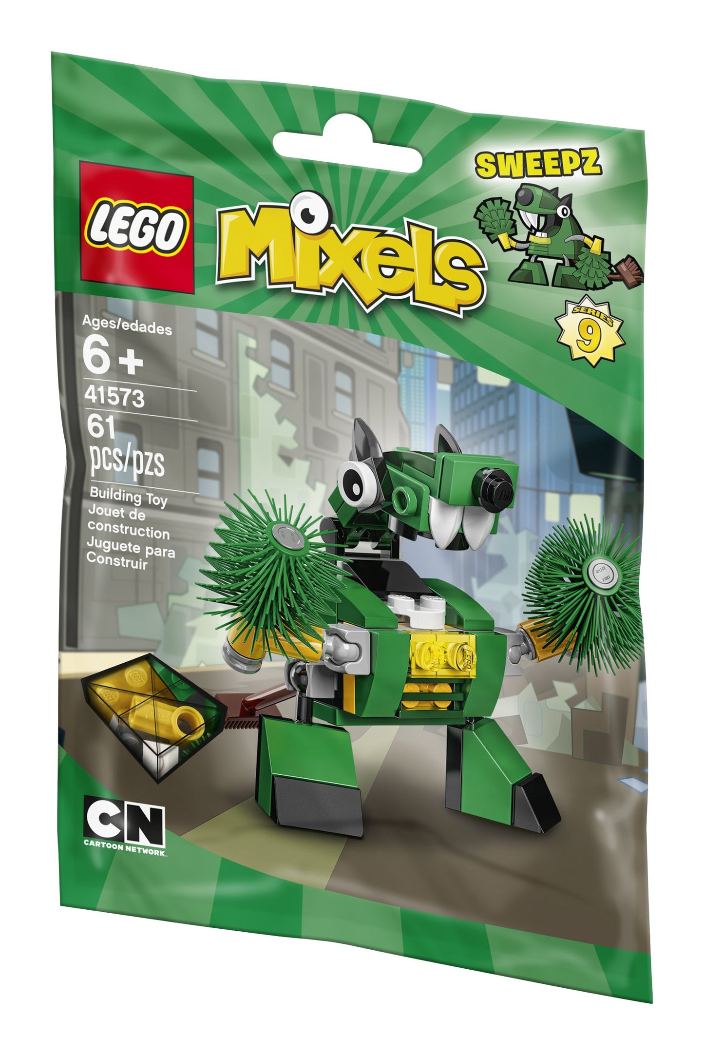 LEGO Mixels 41573 Sweepz Building Kit (61 Piece)