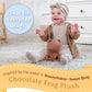 Kids Preferred Harry Potter Chocolate Frog Plush Stuffed Animal with Embroidered Details, Brown Minky Fabric, and Beans in Bottom, Hogwarts