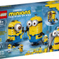 LEGO Minions: Brick-Built Minions and Their Lair (75551) Building Kit for Kids, Great Birthday Present for Kids Who Love Minion Toys and Kevin, Bob