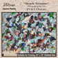 Heritage Puzzle - Beach Treasure by Peter Doran 550 Piece Puzzles for Adults - Sea Glass Coastal Theme, Relaxing Ocean Jigsaw Puzzles - Frameable