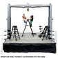 Deluxe Grab The Gear Adjustable Playset with Accessories for Wrestling Action Figures