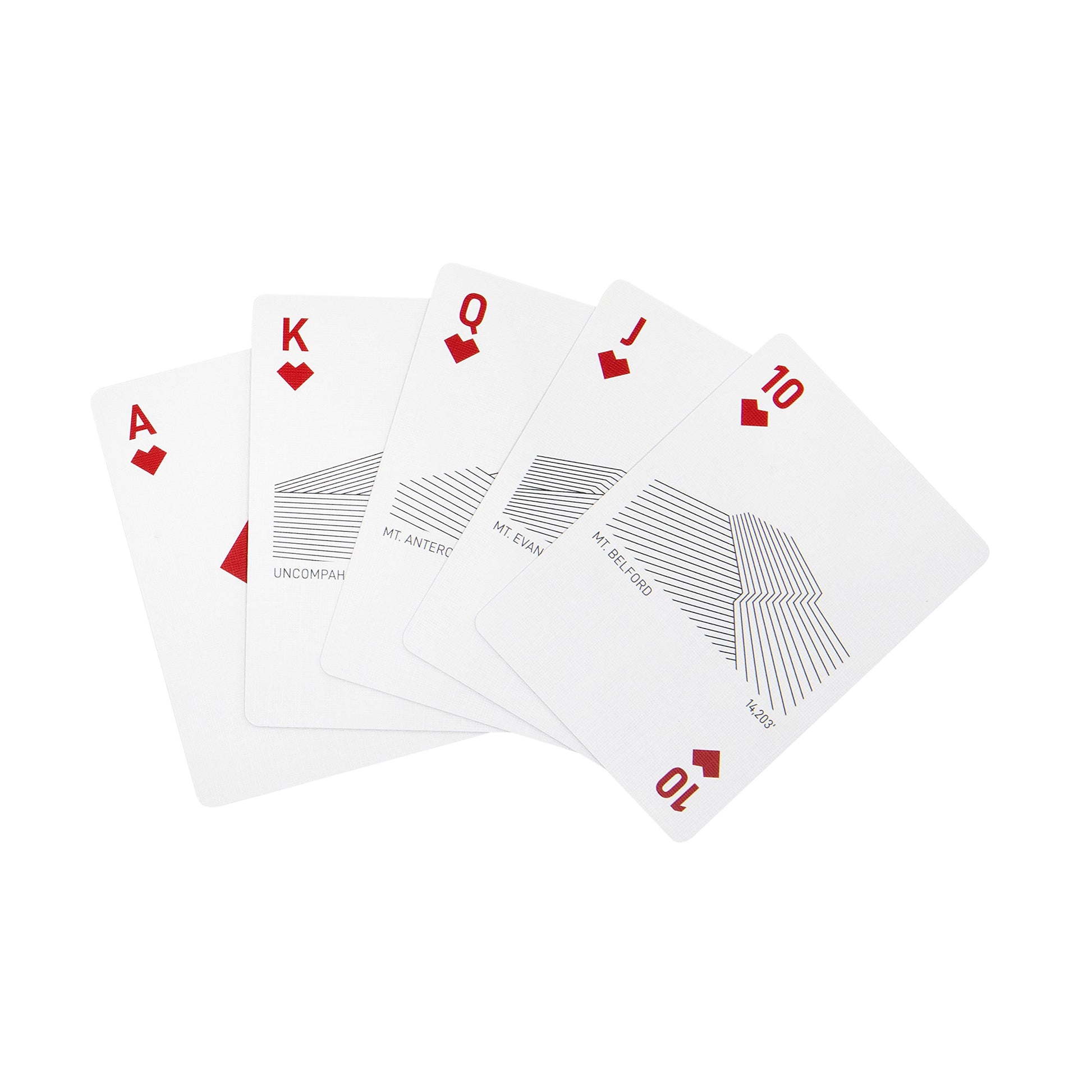 Stellar Factory Peak | Mountain-Themed Playing Cards | Casino-Grade | Made in USA | Poker Size 2.5" x 3.5" | 54 Cards