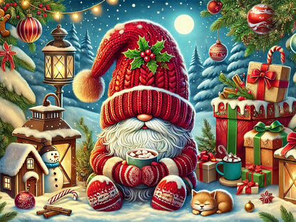 Springbok Hot Cocoa Season 500 Piece Jigsaw Puzzle for Adults and Family