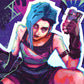 Riftbound TCG: League of Legends Jinx Art Standard Size Card Sleeves (100ct)